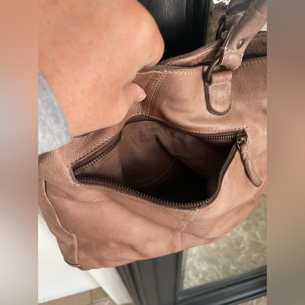 Brown Leather Women's Bag - Picture 8 of 10
